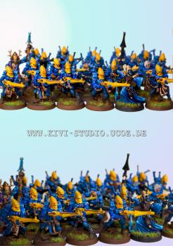 Eldar Guardian Squad by Kivi
