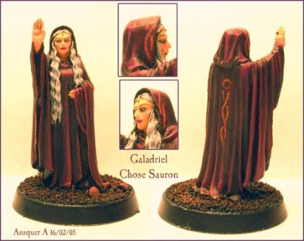 Galadriel chose Sauron LOTR by ansquer