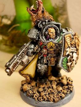 Space wolve's commandant by Verdan