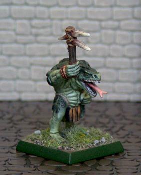 Lizardman Saurus by esgalwen