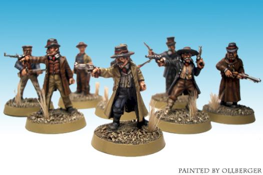 Old West Lawmen Posse by Ollberger