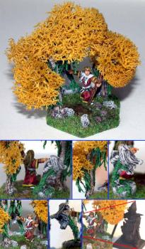 15mm elf wizzard by Beast King