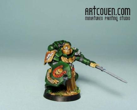 Dark Angels Company Champion by artcoven