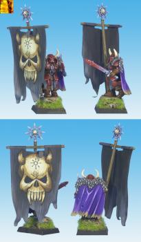 Chaos Standard Bearer by MiG