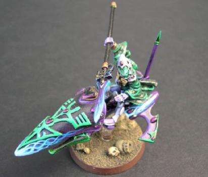 jetbike warlock #1 by Cryptorchid