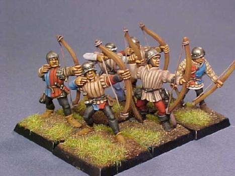 War of the Roses Archers by Rene le Bon