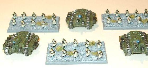 EPIC IG Mechanised Infantry Platoon by Francois