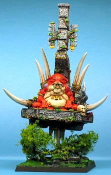 Slann mage priest by Kasdan