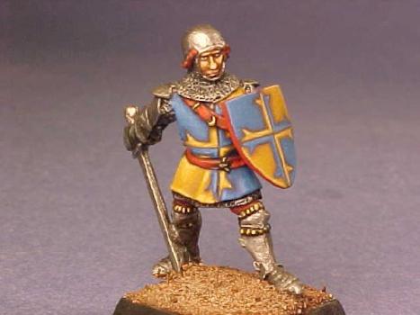 Hundred Years War Knight by Rene le Bon
