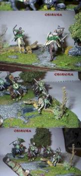 Diorama Jinetes de Rohan by Chiruka
