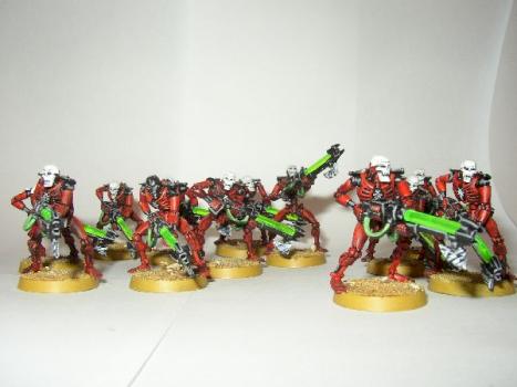 Necron Warriors by ShasO Sodit