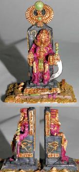 Mummy King on Throne by sirlancelot