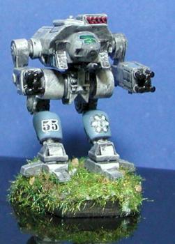 Battletech Ghost Bear Dashi mech by Karnophage