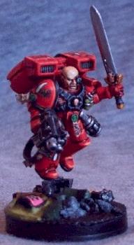 Blood Angel Commander by Blood Angel