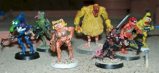 Shapers of Hun'Sun (or Chaos Muppet Kroot) by neathleanan