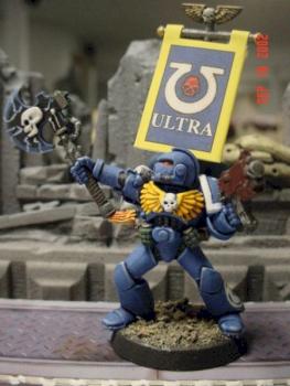 Ultramarine Veteran Sergeant by zim