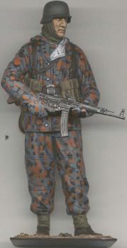 ww2 German infantryman by willyk