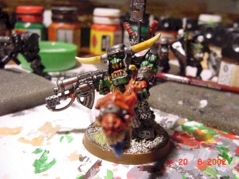 Space Ork Commander by chissock