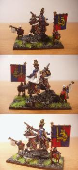 Warmaster (10mm) Bret - King Louen Leoncoeur by Guthwine