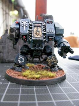 Ultramarines Cybot 'Elvis' Front by SONIC883