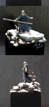 Blind Elf Mage by BlueBart