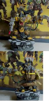 Bad Moon Warboss(I tryed with NMM) by Balage L.