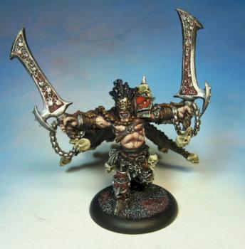 Fenris à pieds - Solo Khador - Warmachine/Hordes by bubupowa