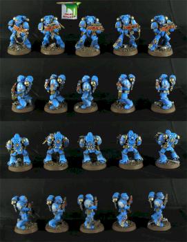 First part of ultramarines tactical squad by Idler studio