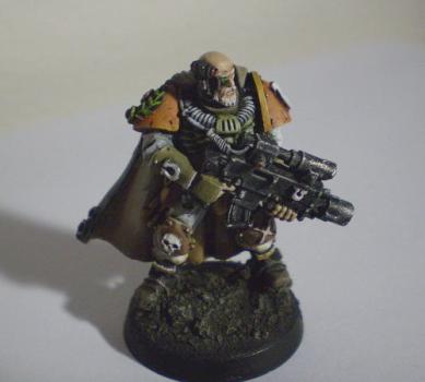 Space Marine Scout Sergeant Telion by ramza
