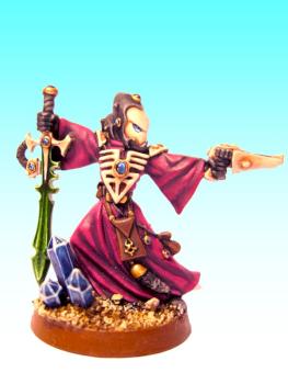 Eldar Warlock by Trouble Maker