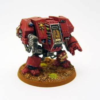 Space Marine Dreadnought by brockafeller