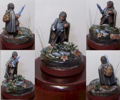 frodo en la cienaga de los muertos by poblator