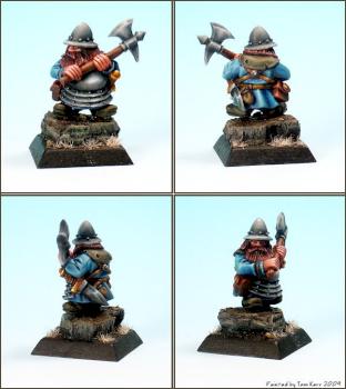 Dwarven Warrior by TKNY