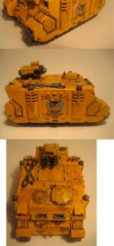 Imperial Fists Razorback / Rhino by aroc71