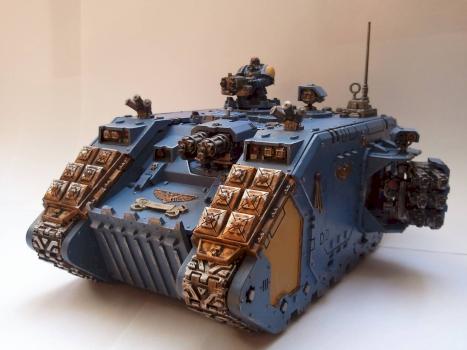 Space wolf land raider by Fengar