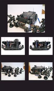 Black Templar's Rhino (2) by Scott Edwards