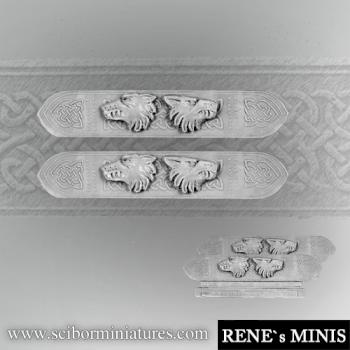 Wolf Decorated Plates set3 by rene