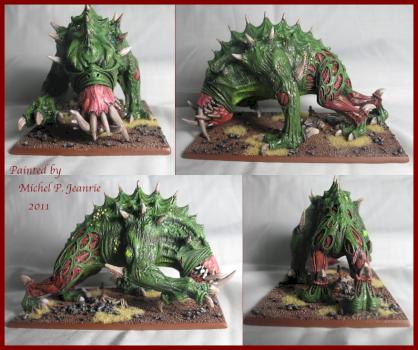 Giant Spined Chaos Beast by MPJ