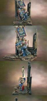 Ultramarines Cpt. Cato Sicarius by Modzio