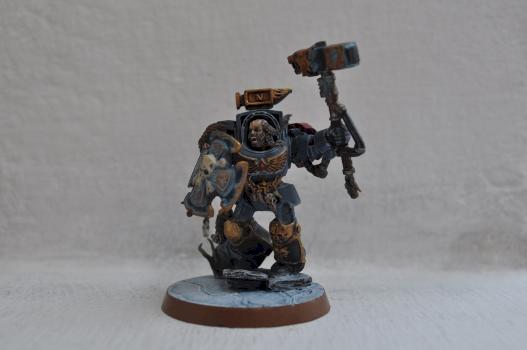 Space Wolves Arcjac Rockfist by thewolfpriest