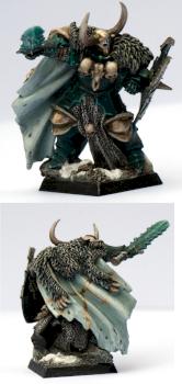 Chaos Lord Archaon on foot by bamsemisbruker