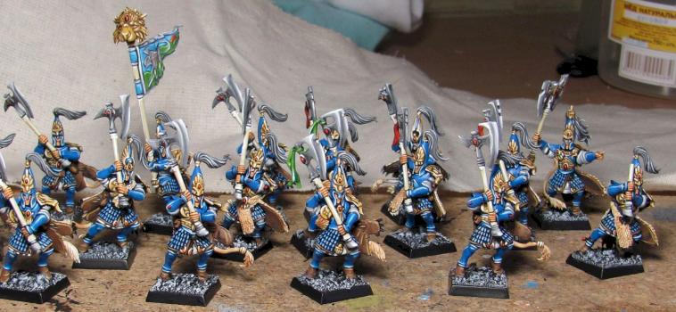 High Elves White Lions by stalkerminsky