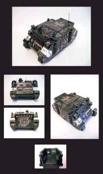 Black Templar's Rhino (1) by Scott Edwards