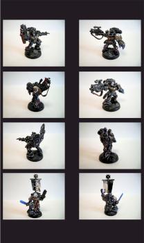 Black Templar's Veteran's (3) by Scott Edwards