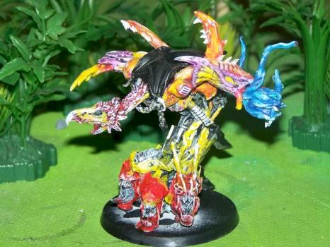 Daemon prince of Tzeentch by psychoticbuzzsaw