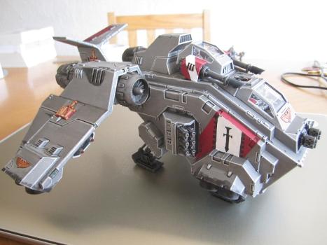 Grey Knight Stormraven by wildcardC3