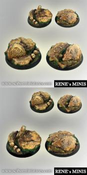 Celtic Ruins Round bases 40 mm by rene