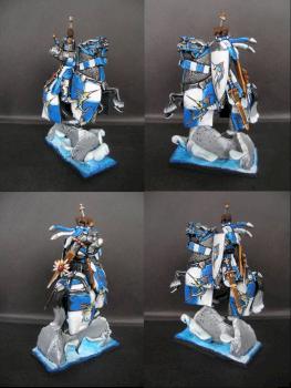 Warhammer Bretonnian Knight of Swordfish by tinman755