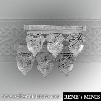 celtic shields # 2 by rene