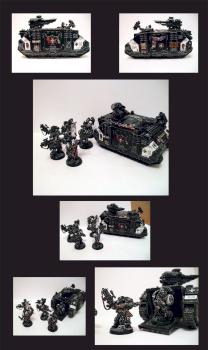 Black Templar's Razorback by Scott Edwards